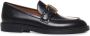 Chloé Leren Amandelteen Loafers Gestapelde Hak Black Heren - Thumbnail 4
