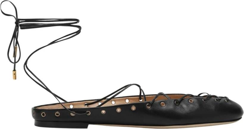 Chloé Zwarte platte ballerina schoenen