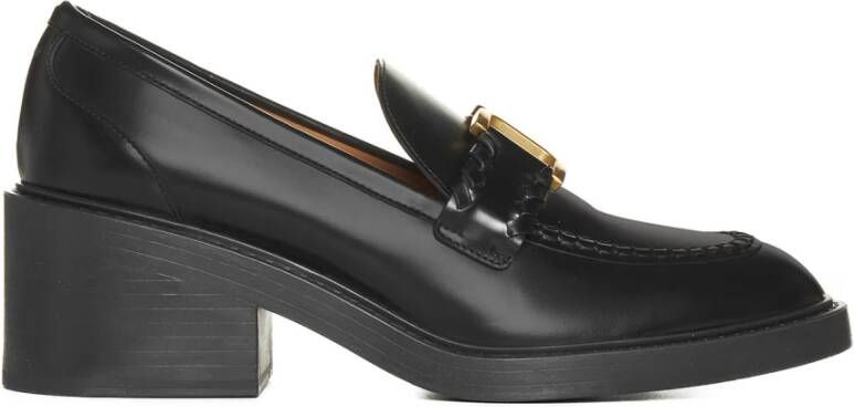 Chloé Zwarte platte schoenen Black Dames