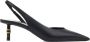 Chloé Zwarte puntige neus slingback pumps - Thumbnail 1