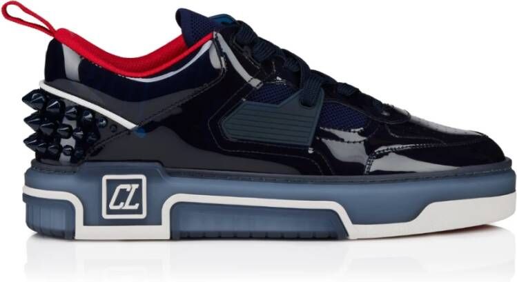 Christian Louboutin Astrocool Zaffiro Leren Sneakers