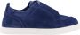 Christian Louboutin Blauwe Veau Velours Sneakers - Thumbnail 1