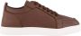Christian Louboutin Bruin Leren Lage Sneakers - Thumbnail 1
