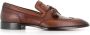 Christian Louboutin Bruin Leren Sandalen Zwaluwstiksels - Thumbnail 1
