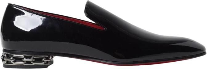Christian Louboutin Chain Loafer Patent Leather SlipOn - Foto 2