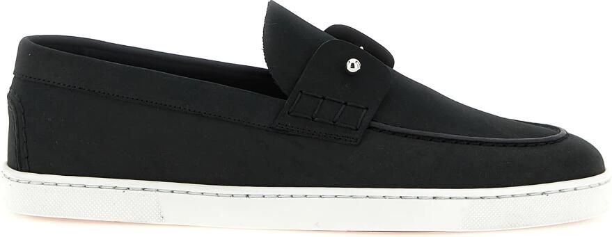 Christian Louboutin Chambeliboat Nubuck Loafers