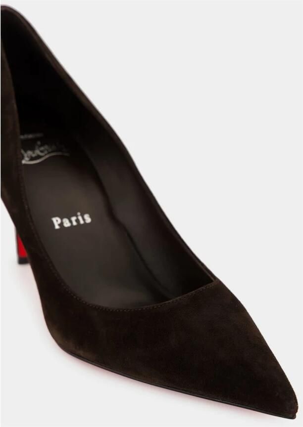 Christian Louboutin Miss Z Suede 80 Pumps - Foto 2