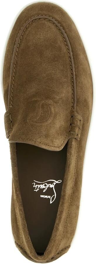 Christian Louboutin Moonboat Suede Loafers - Foto 2