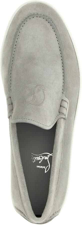 Christian Louboutin Moonboat Suede Loafers - Foto 2