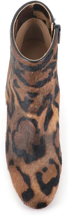 Christian Louboutin Spotted Pony-Effect Printed Leather Boots - Foto 2