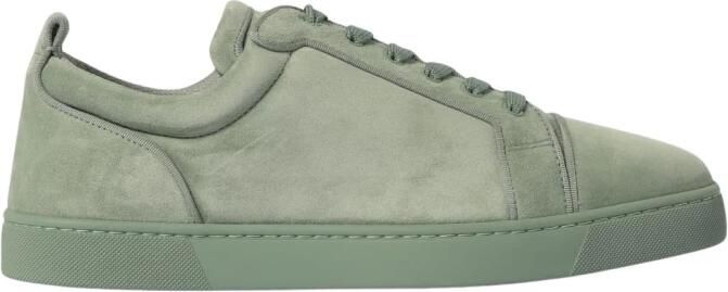 Christian Louboutin Suede Low Top Sneakers