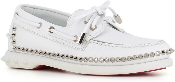 Christian Louboutin Witte bootschoenen met studs White Dames - Foto 3