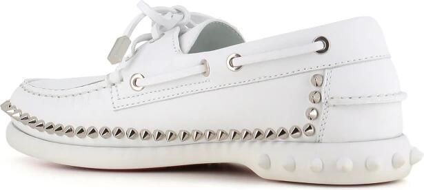 Christian Louboutin Witte bootschoenen met studs White Dames - Foto 4