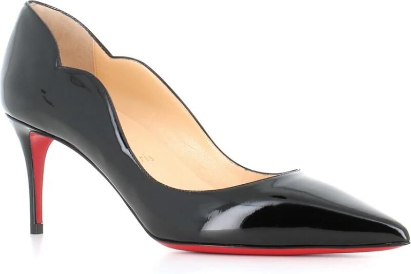 Christian Louboutin Zwarte Lakleren Hakken