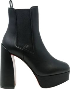 Christian Louboutin Dames Enkellaarzen Movidastic 130 Zwart Dames