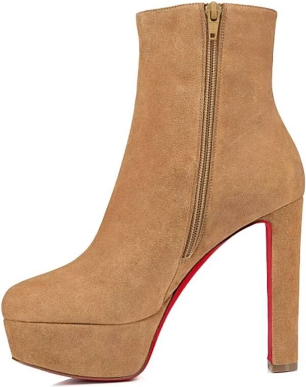 Christian Louboutin Elegante Leren Laars voor Vrouwen