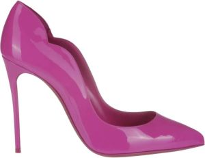 Christian Louboutin Elegante Patent Lining Pumps voor modebewuste vrouwen Roze Dames