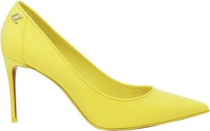 Christian Louboutin Gele Lakleren Pumps Geel Dames