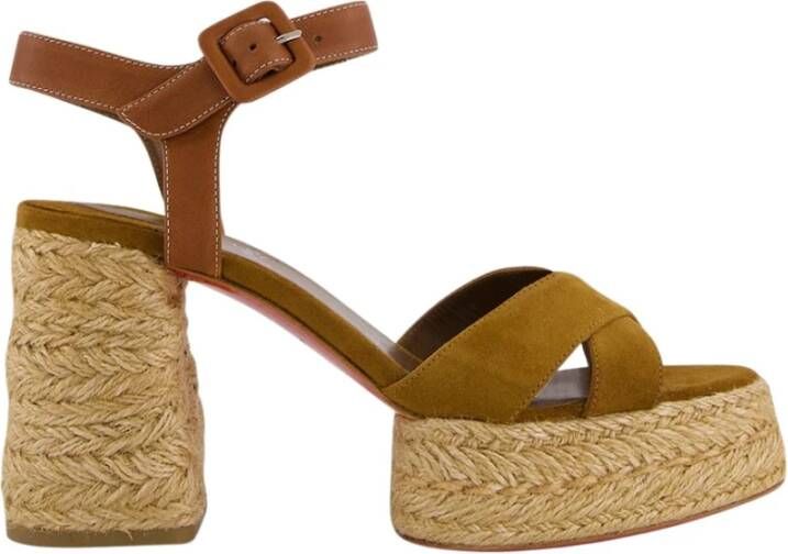 Christian Louboutin Gevlochten Zool Rhea Espadrilles