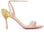 Christian Louboutin High Heel Sandals Pink Dames - Thumbnail 1