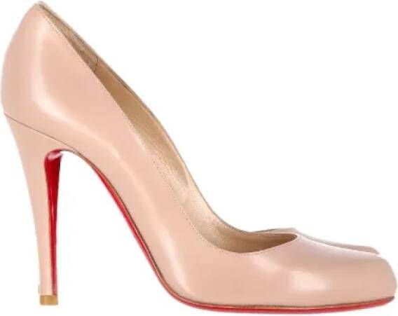 Christian Louboutin Leather heels Pink Dames