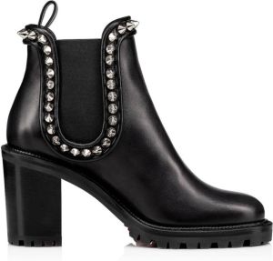 Christian Louboutin Leren laarzen Zwart Dames