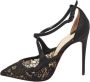 Christian Louboutin Pre-owned Canvas heels Black Dames - Thumbnail 1