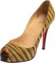 Christian Louboutin Pre-owned Canvas heels Multicolor Dames - Thumbnail 1