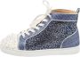 Christian Louboutin Pre-owned Canvas sneakers Blue Dames - Thumbnail 1