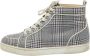 Christian Louboutin Pre-owned Canvas sneakers Gray Heren - Thumbnail 1