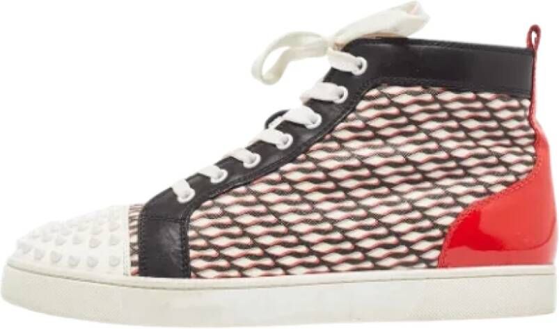Christian Louboutin Pre-owned Canvas sneakers Multicolor Dames