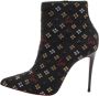 Christian Louboutin Pre-owned Fabric boots Black Dames - Thumbnail 1