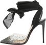 Christian Louboutin Pre-owned Fabric heels Black Dames - Thumbnail 1