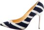 Christian Louboutin Pre-owned Fabric heels Blue Dames - Thumbnail 1