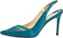Christian Louboutin Pre-owned Fabric heels Green Dames - Thumbnail 1