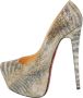 Christian Louboutin Pre-owned Fabric heels Multicolor Dames - Thumbnail 1