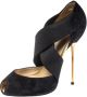 Christian Louboutin Pre-owned Fabric sandals Black Dames - Thumbnail 1