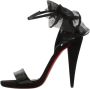 Christian Louboutin Pre-owned Fabric sandals Black Dames - Thumbnail 1