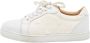 Christian Louboutin Pre-owned Fabric sneakers White Dames - Thumbnail 1