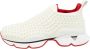Christian Louboutin Pre-owned Fabric sneakers White Heren - Thumbnail 1
