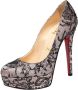 Christian Louboutin Pre-owned Lace heels Black Dames - Thumbnail 1