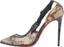Christian Louboutin Pre-owned Lace heels Multicolor Dames - Thumbnail 1