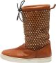 Christian Louboutin Pre-owned Leather boots Brown Dames - Thumbnail 1