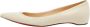 Christian Louboutin Pre-owned Leather flats Beige Dames - Thumbnail 1