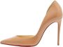 Christian Louboutin Pre-owned Leather heels Beige Dames - Thumbnail 1