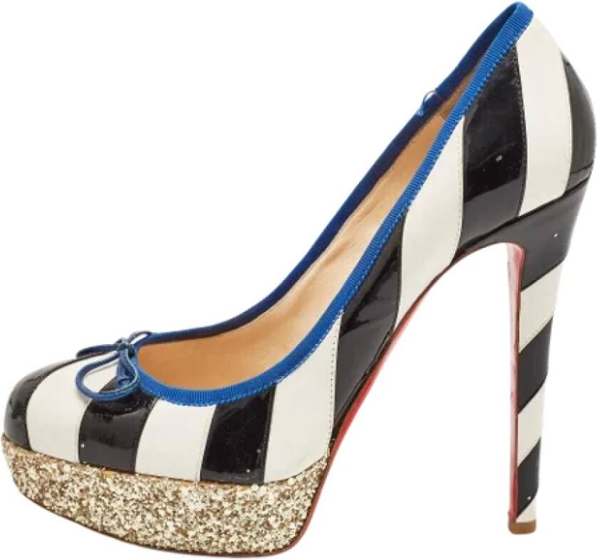 Christian Louboutin Pre-owned Leather heels Multicolor Dames