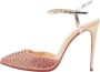 Christian Louboutin Pre-owned Leather heels Pink Dames - Thumbnail 1