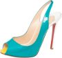 Christian Louboutin Pre-owned Leather sandals Multicolor Dames - Thumbnail 1