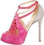 Christian Louboutin Pre-owned Leather sandals Pink Dames - Thumbnail 1