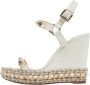 Christian Louboutin Pre-owned Leather sandals White Dames - Thumbnail 1